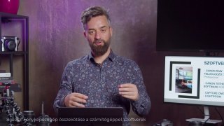 8. Rész: Fényképezőgép összekötése a számítógéppel, szoftverek